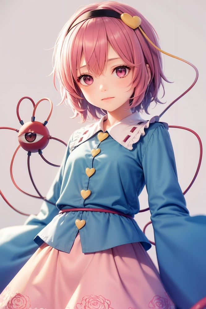 komeiji satori (touhou) 古明地觉 东方project - AI Model cover image