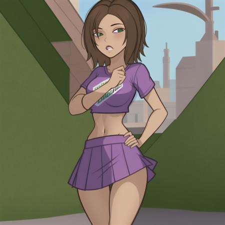 Bonnie Rockwaller - Kim Possible - AI LoRA model on PixAI