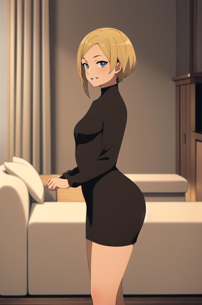Concept: Black Dress LoRA V6 - AI Model cover image