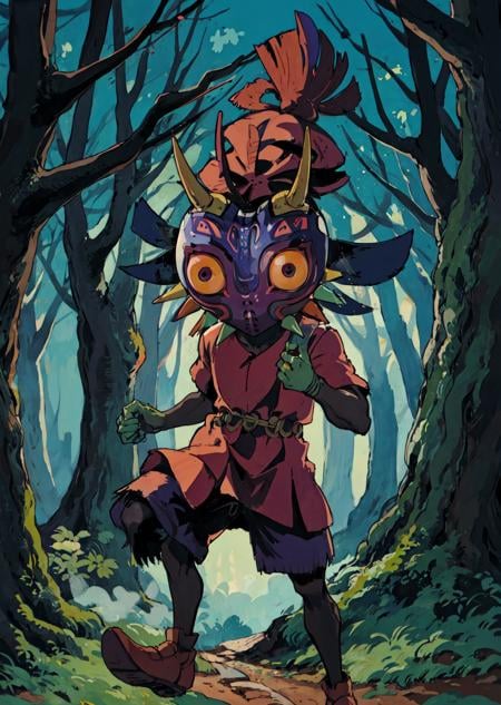 Skull-Kid, Zelda Majora's Mask Character LoRA V1.0 - AI LoRA model on PixAI