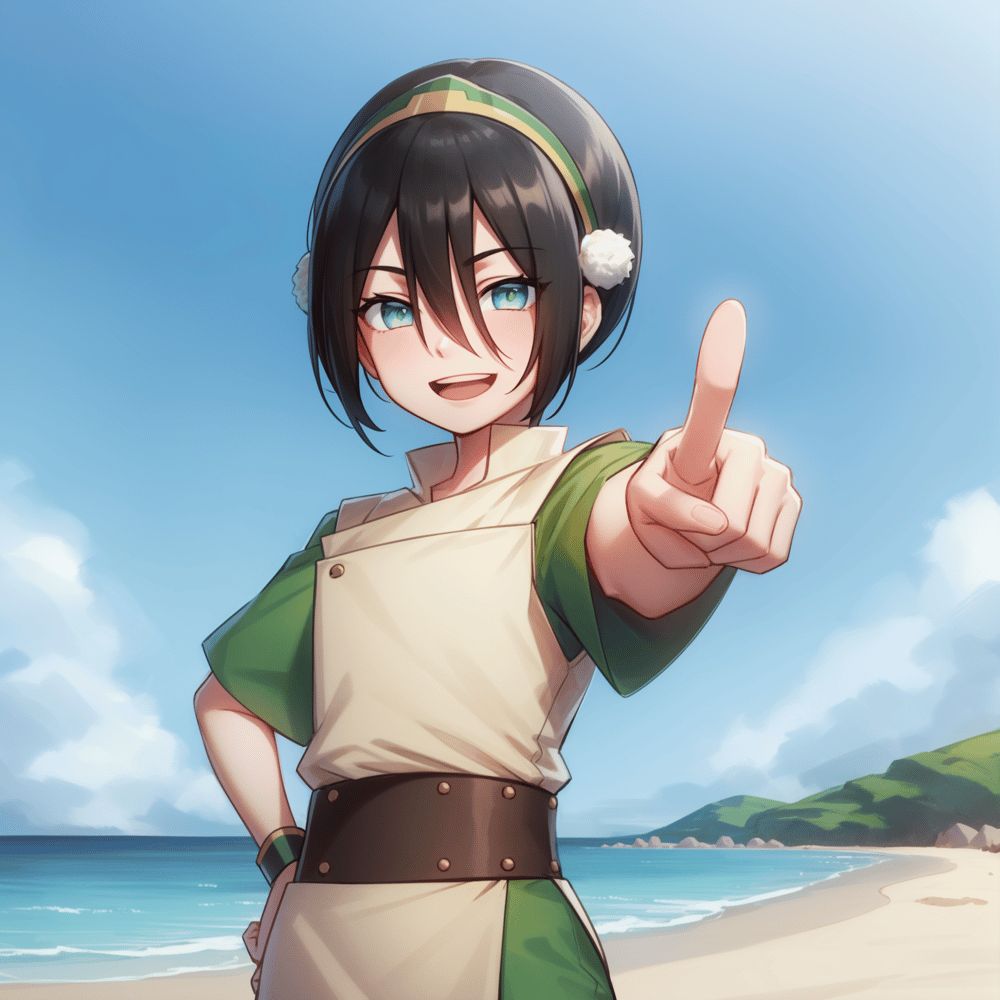 Toph Avatar - AI LoRA model on PixAI
