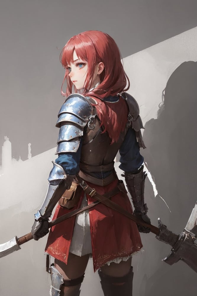 Holding Axe - AI LoRA model on PixAI