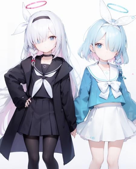 Arona&Purana/アロナとプラナ/阿罗娜和普拉娜 - ブルーアーカイブ/Blue Archive - AI Model cover image