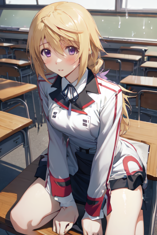 AI art "Charlotte Dunois"