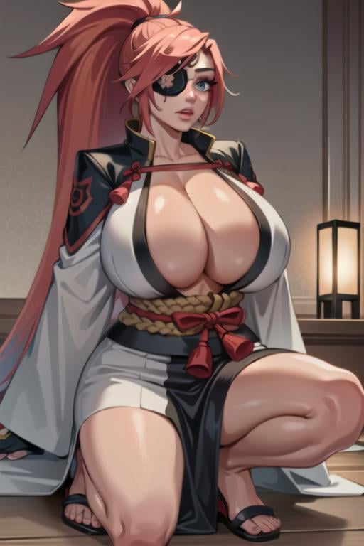 Guilty Gear Baiken - AI LoRA model on PixAI