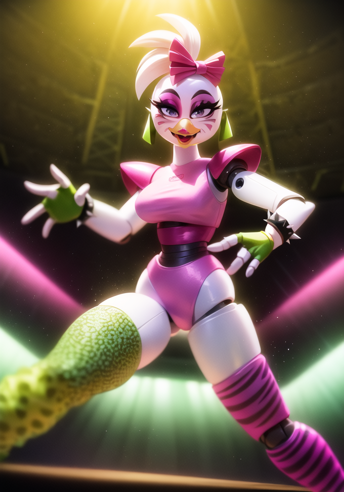 Glamrock Chica - AI LoRA model on PixAI