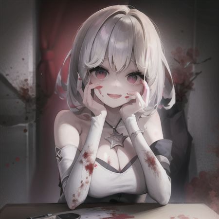 yandere - AI LoRA model on PixAI