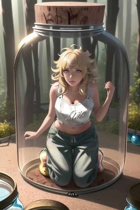 Girls in Glass Jars v3 - AI Model cover image