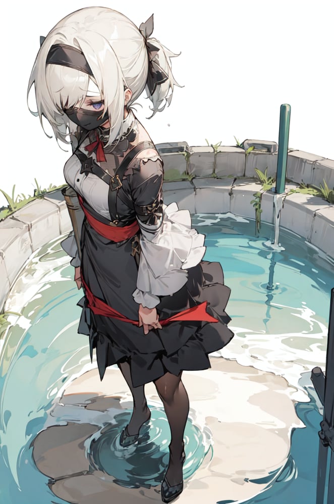AI art "Sewage level"