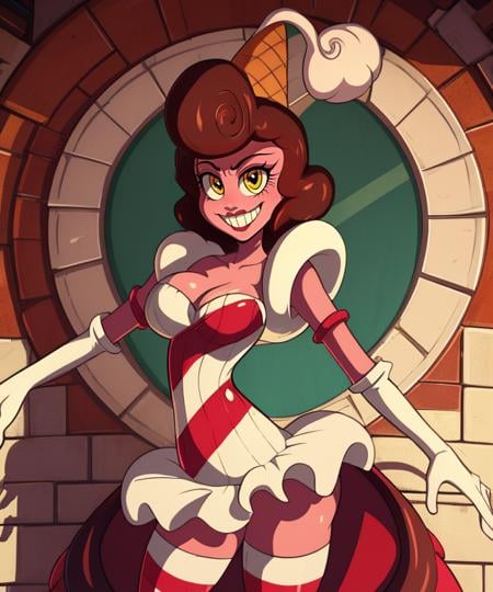 Baroness Von Bon Bon - Cuphead - AI Model 커버 이미지