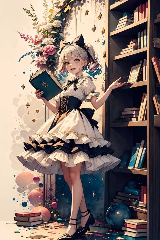 AI art "The Librarian"