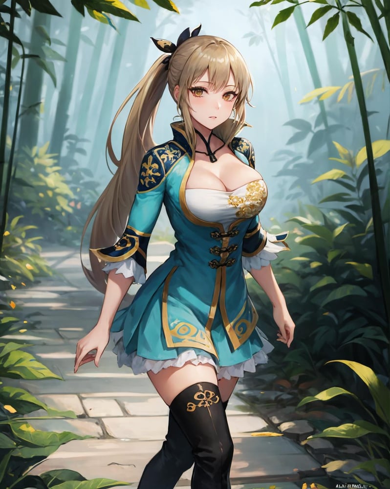 Wang Yuanji (dynasty warriors) - AI LoRA model on PixAI