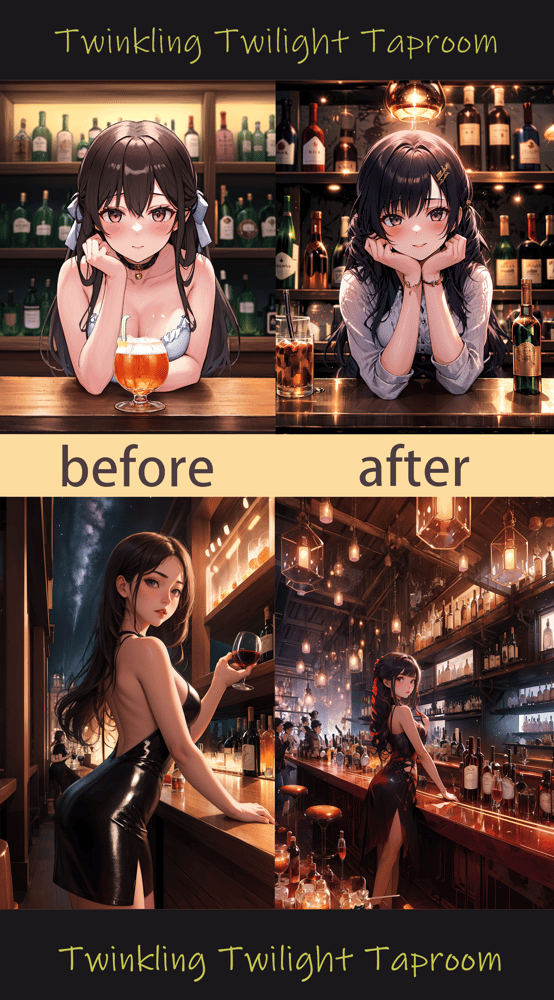 Twinkling Twilight Taproom - AI Model cover image