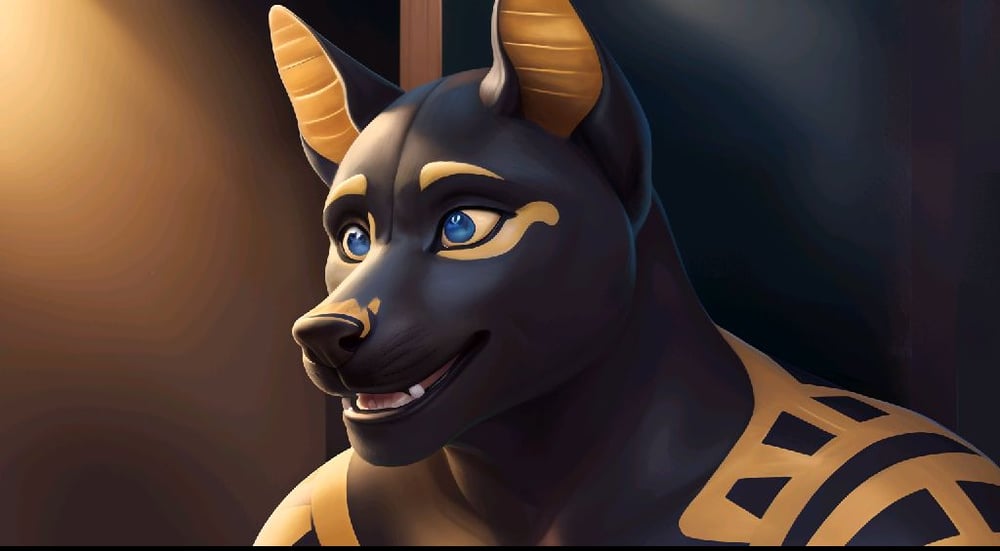 AI art "Look at Neferu's face, it looks like he had plastic surgery lol"