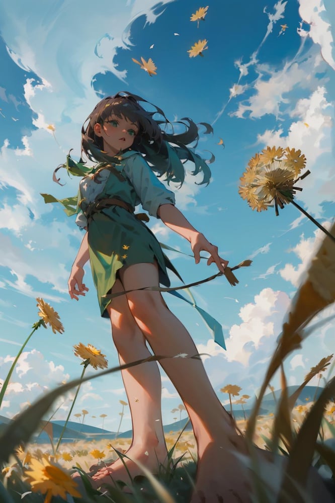 super low angle from below | 超级低视角 - AI Model cover image