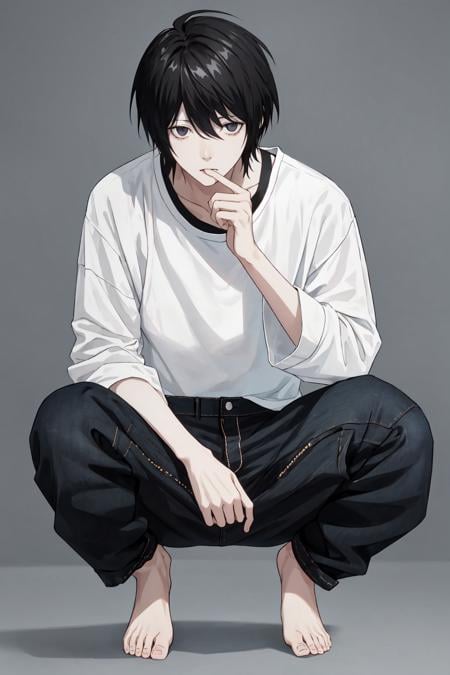 L(death note) - AI LoRA model on PixAI