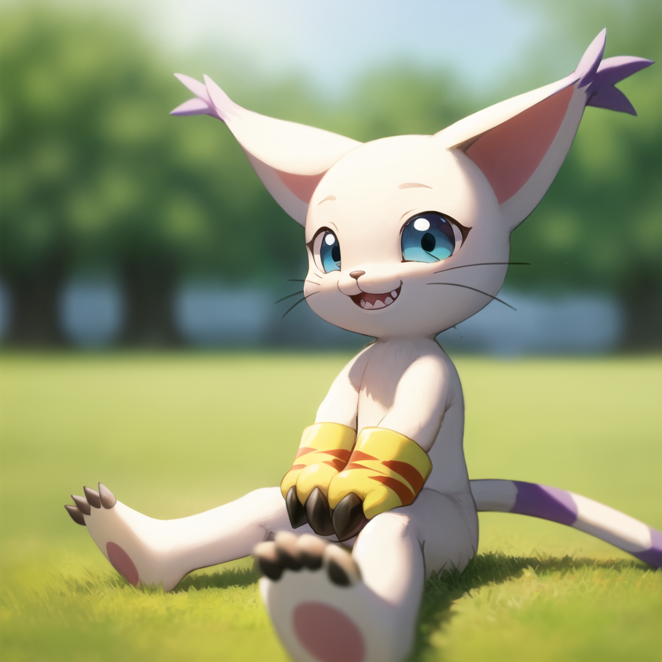 Gatomon - Digimon - AI Model cover image