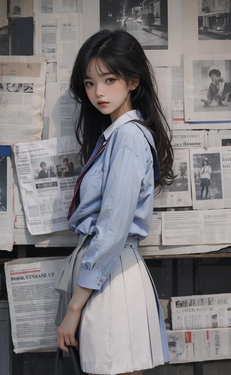 Newspaper Background(报纸背景) - AI Model cover image