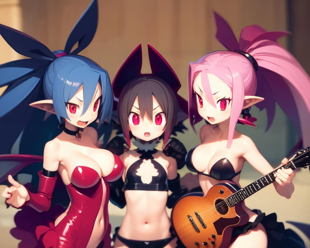 Disgaea Style v1.1 / 魔界戦記ディスガイア - AI Model cover image