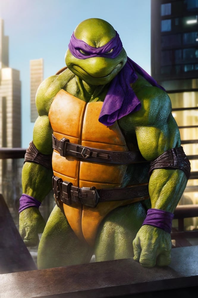 90s TMNT Donatello - Realistic - AI LoRA model on PixAI