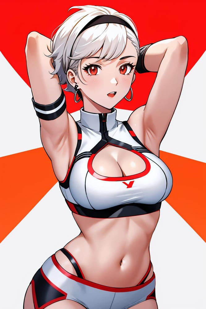 Dirty Pair Inspired Clothing - AI Model cover image
