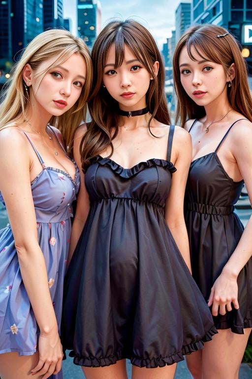 Baby Doll Dress - AI Model cover image