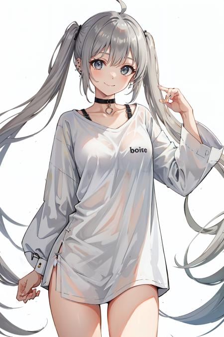 oversized shirt - AI Model cover image