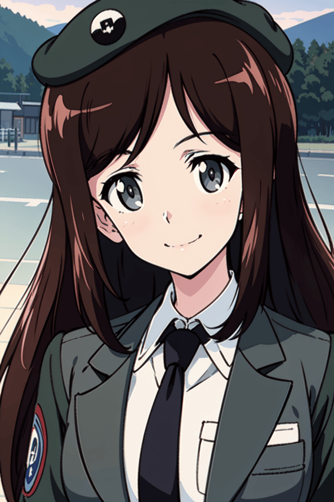 girls und panzer megumi / ガールズアンドパンツァー メグミ - AI LoRA model on PixAI