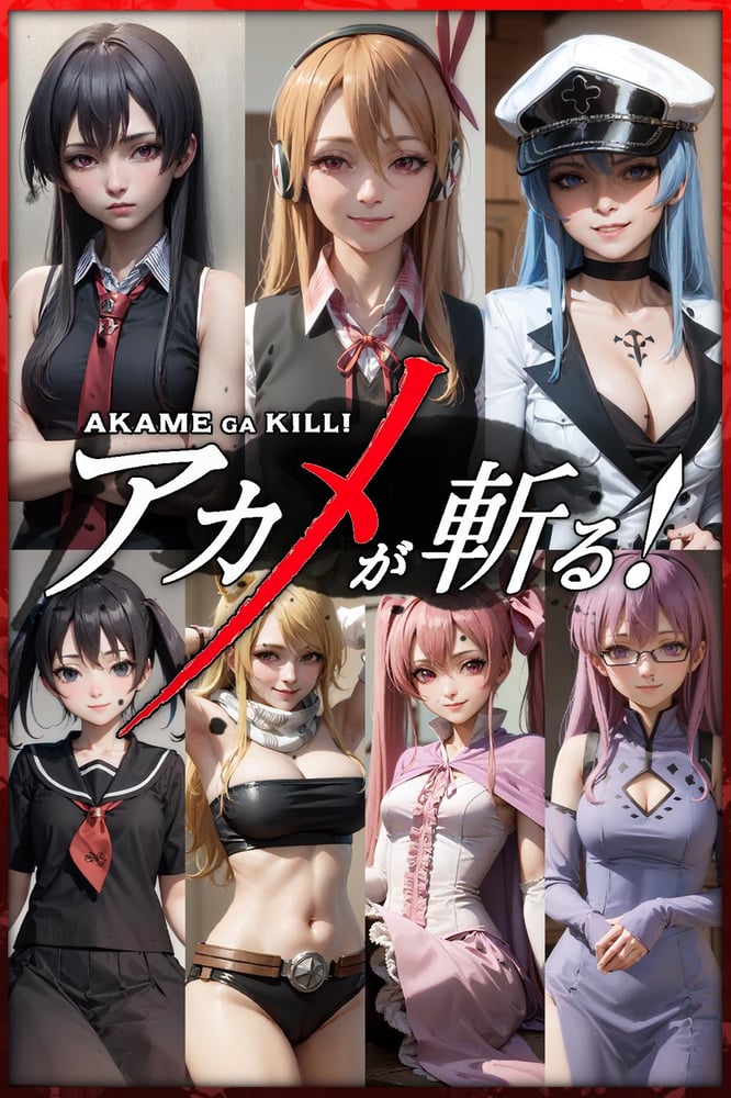 Akame ga Kill! Ultimate Girl Pack - AI Model cover image
