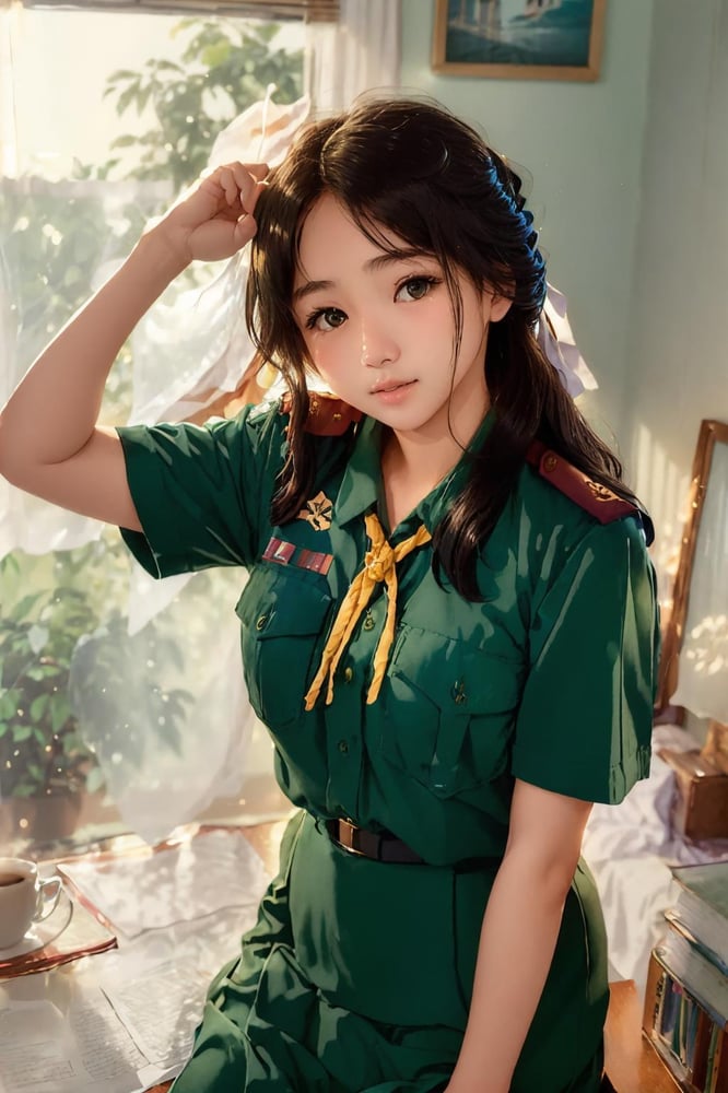 Thai girl scout uniform LoRA_v1 - AI LoRA model on PixAI