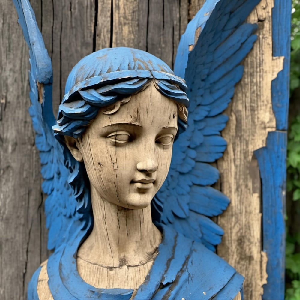 woodplank peeling paint - AI Model cover image