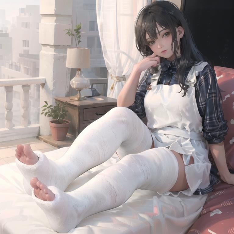 Double Long Leg Casts (DLLC) - AI LoRA model on PixAI