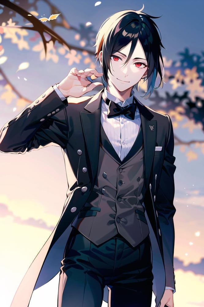 Sebastian Michaelis (Kuroshitsuji/ Black Butler) (Character) - AI LoRA model on PixAI