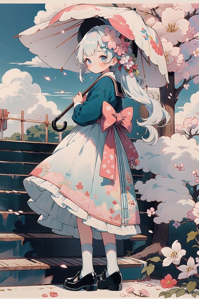 [LoRa] Hanamizake 花見酒 Style (With multires noise version) - AI Model cover image