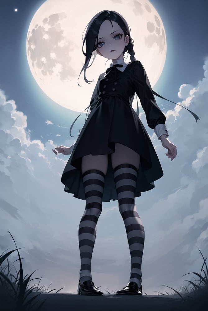 Wednesday Addams AI Art | PixAI