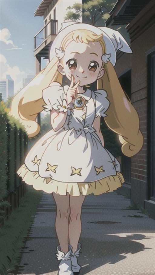 hana makihatayama 巻機山 花(ハナちゃん) - magical doremi (ojamajo doremi) - AI LoRA model on PixAI