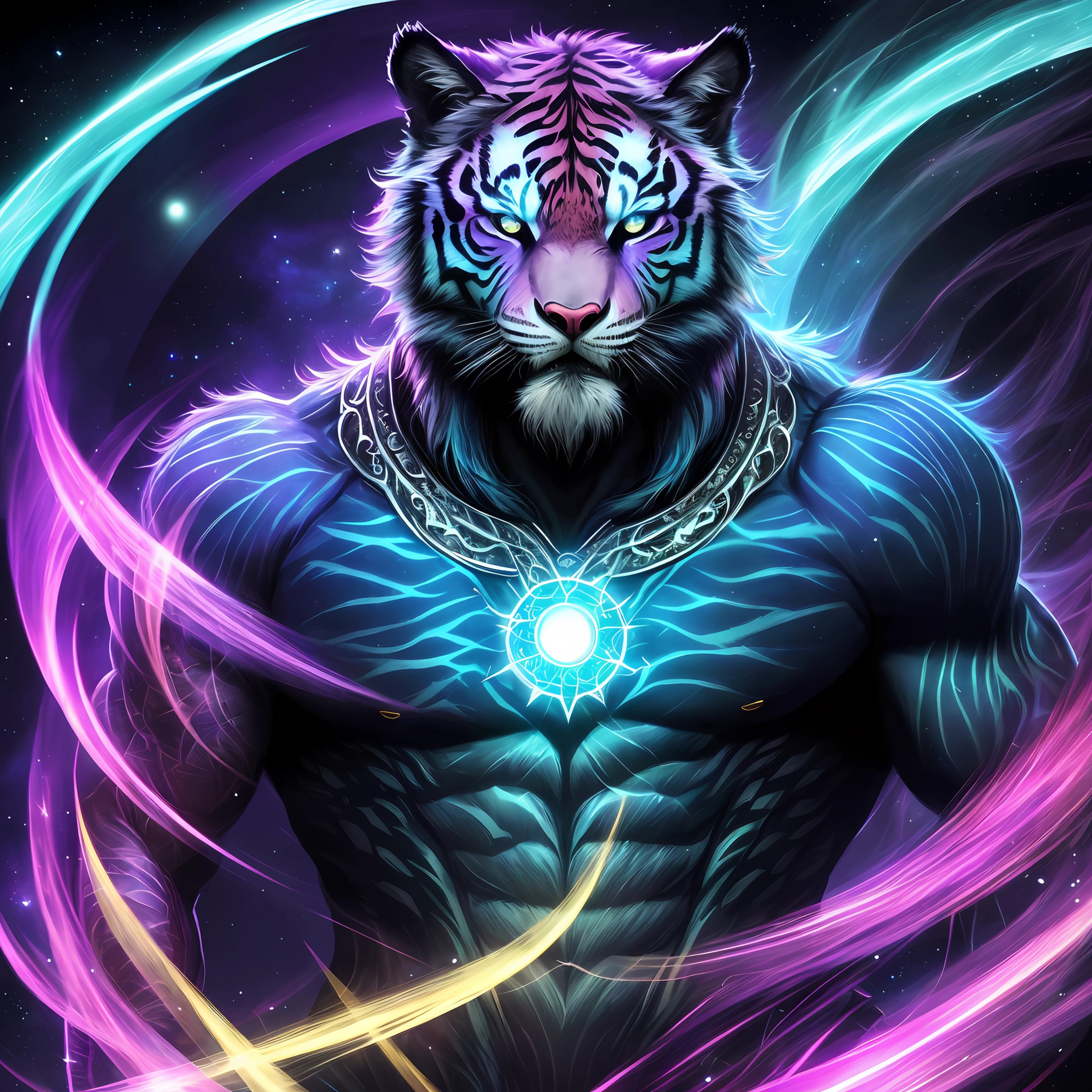 AI art "Cosmic Dream" featuring #Furry
