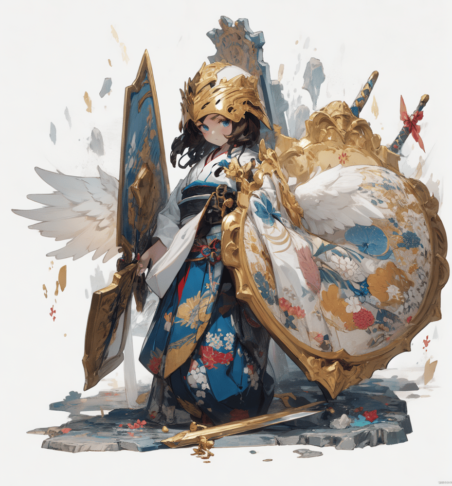 AI art "アクアシューターズ　１ー１６" for keywords Kimono, Japanese clothesを追加
