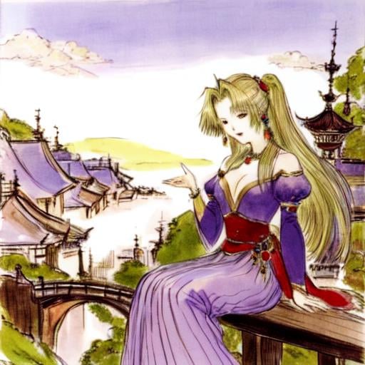 Amano Yoshitaka Style Lora - AI Model cover image