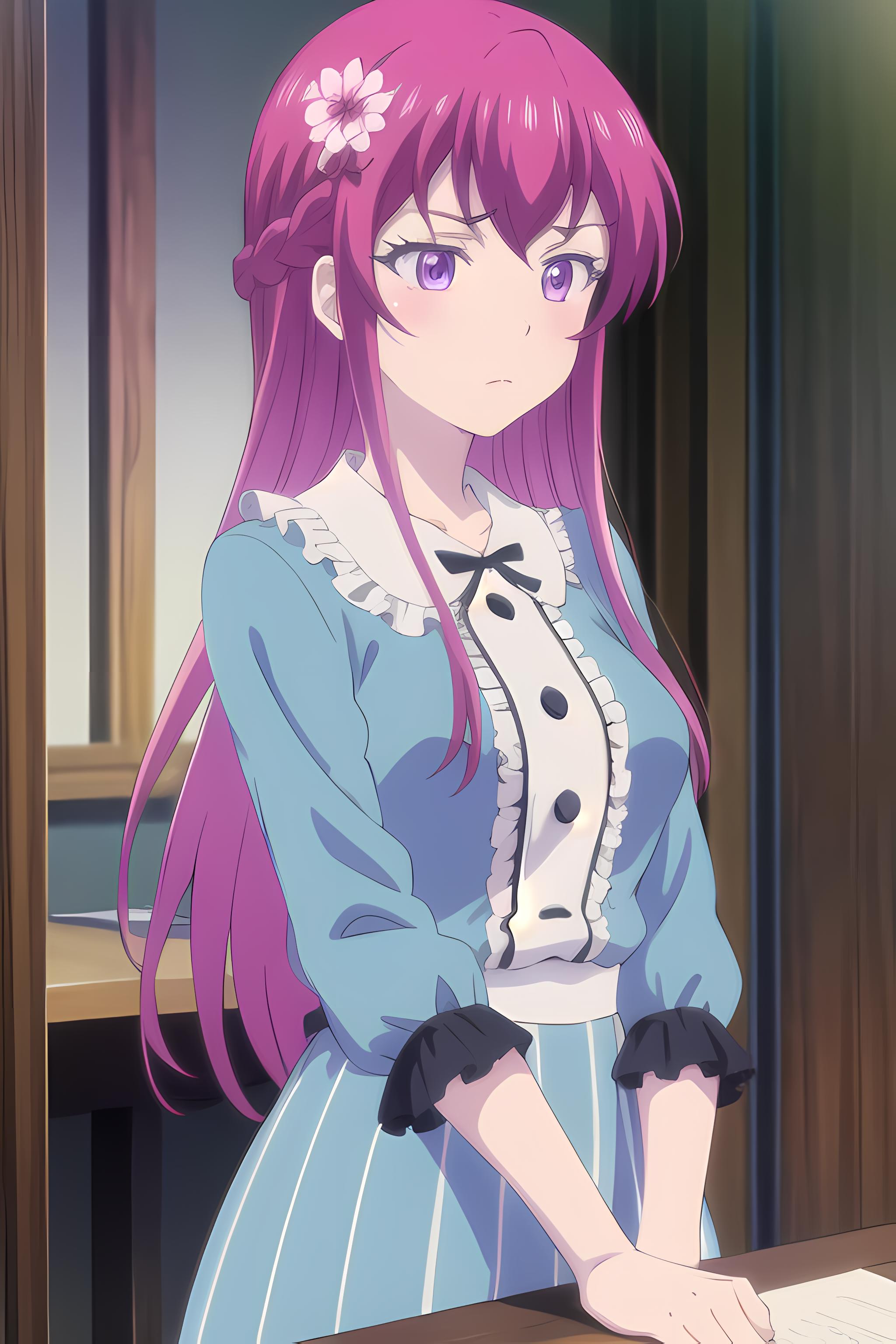 Megami no cafe terrace anime style (Goddess cafe terrace) - AI Model cover image