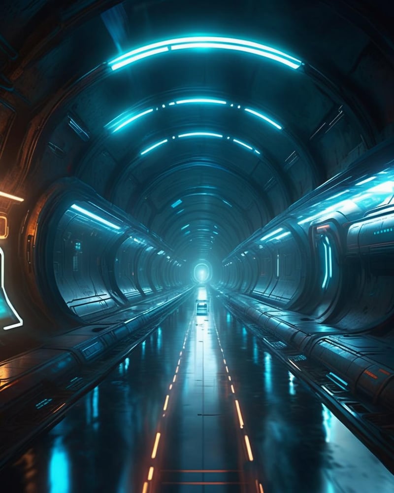 sci fi environment v1 - AI Model cover image