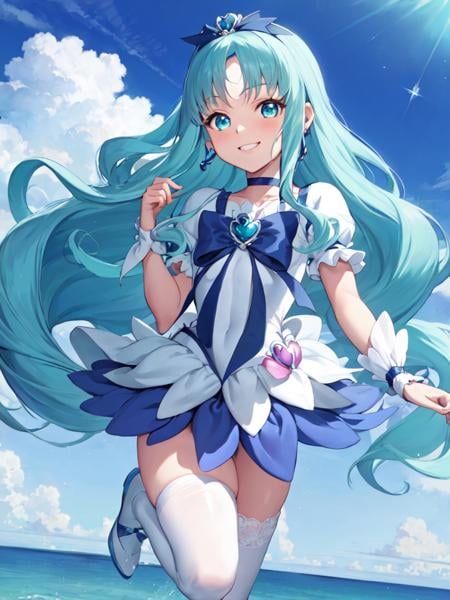 Cure Marine (HeartCatch Pretty Cure!) ハートキャッチプリキュア！ キュアマリン - AI LoRA model on PixAI