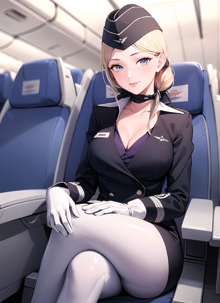 Russian Stewardess - AI Model cover image