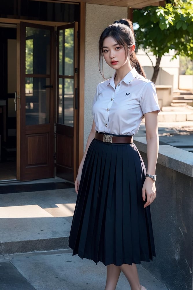 Thai University Uniform - AI Model cover image