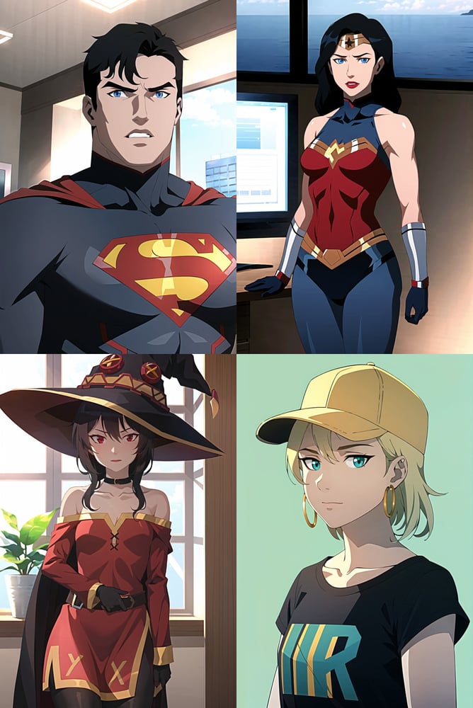 DCAU / DCAMU Style LoRA - AI Model cover image