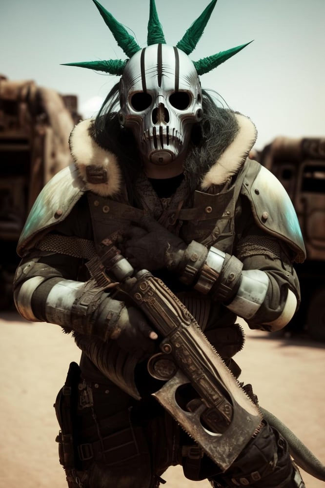 Post-Apocalyptic Fashion - AI Model cover image