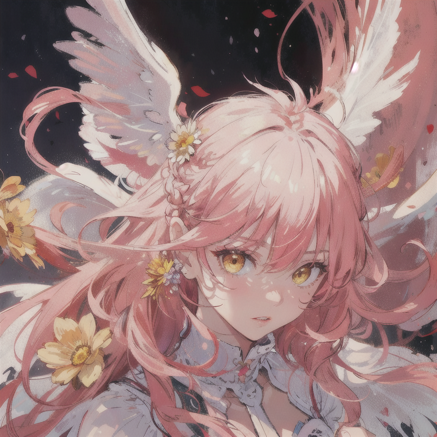 AI art "Angel"