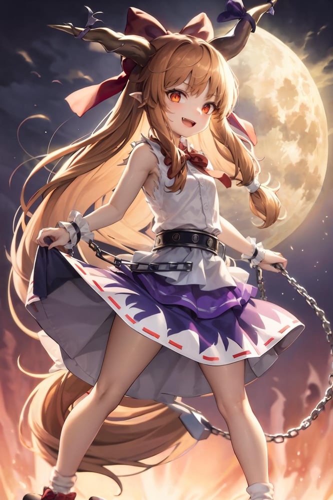 Ibuki Suika | Touhou - AI LoRA model on PixAI