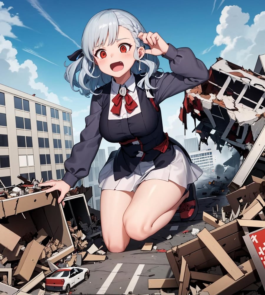 Giantess | Concept V4 - AI LoRA model on PixAI