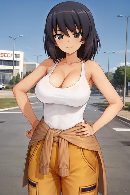 Girls und Panzer Hoshino - AI Model 커버 이미지